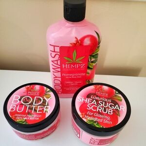 New Hempz pomegranate set